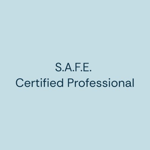 S.A.F.E. Certified Professional — full 12-week programme